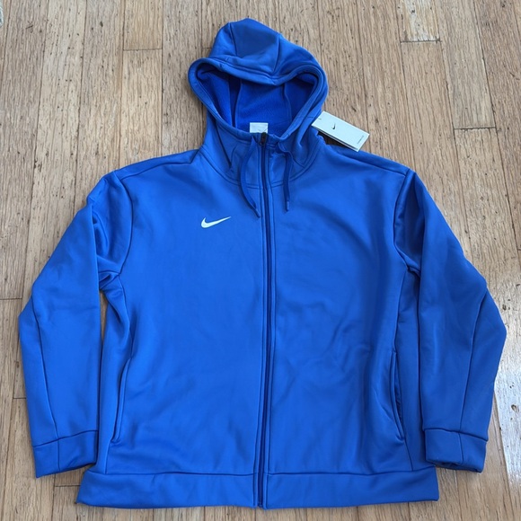 Nike Women's Therma Full-Zip Training Hoodie - Picture 3 of 12